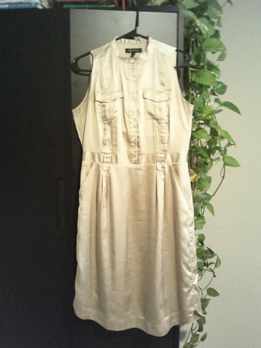 Silk Gold Dress